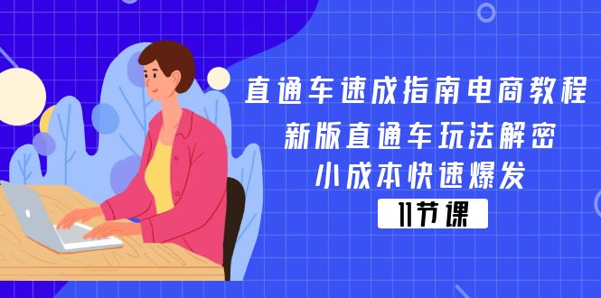 （11537期）直通车 速成指南电商教程：新版直通车玩法解密，小成本快速爆发（11节）-乐优网创