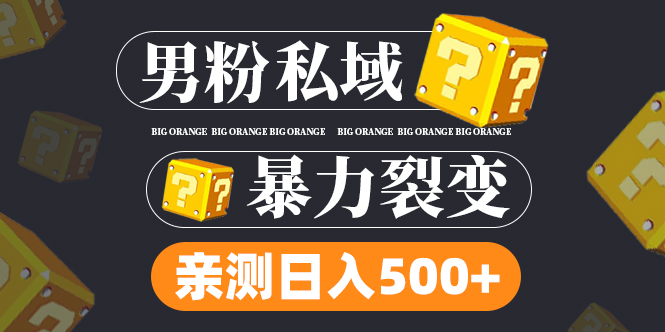 男粉项目，一个作品变现1000+，新渠道新玩法，一部手机实现月入过万-乐优网创