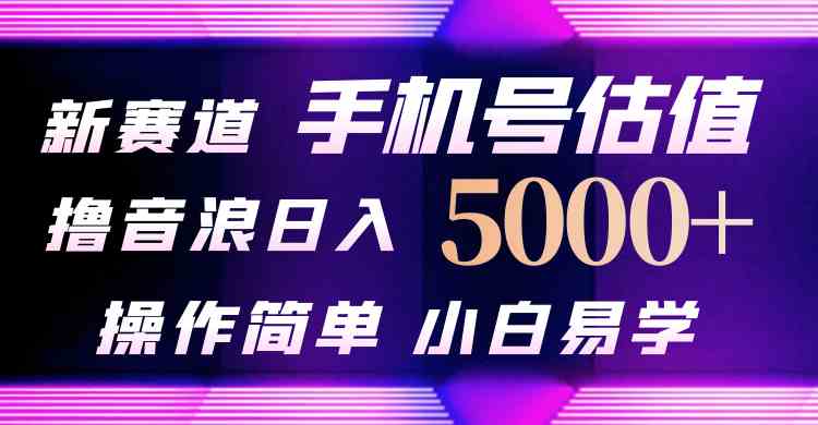 （10154期）抖音不出境直播【手机号估值】最新撸音浪，日入5000+，简单易学，适合…-乐优网创